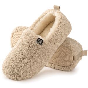 RockDove -  Women's Faux Shearling Closed Back Slipper with Memory Foam